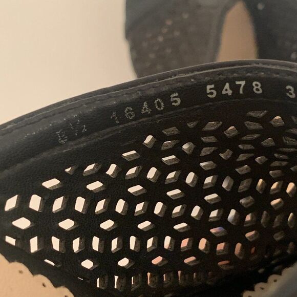 Carlos Rossetti Platform Slide Wedge Chunky Heels Women's Size 8.5 - Picture 10 of 11